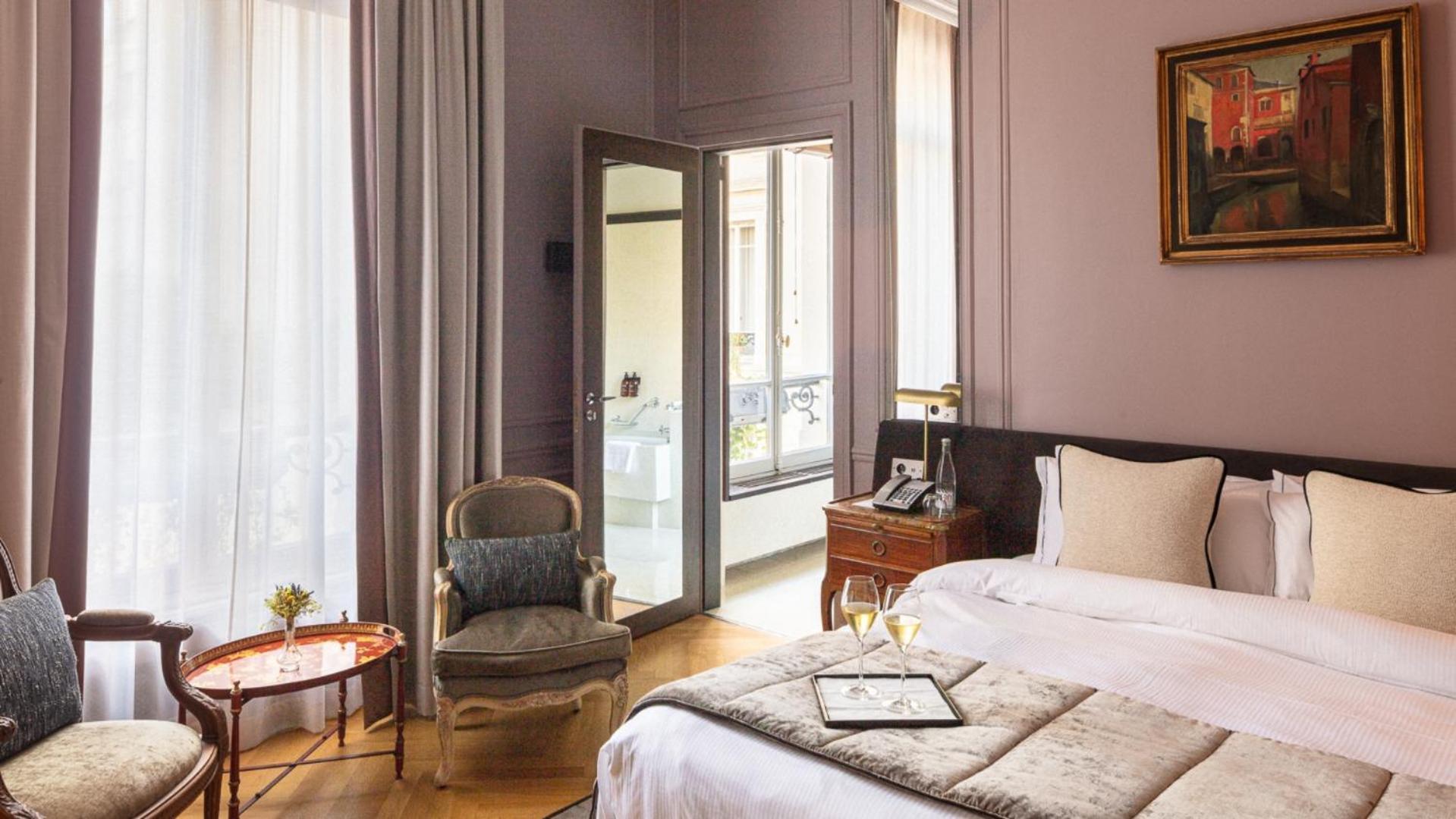 Hotel Lancaster Paris Champs-Elysees Exteriör bild