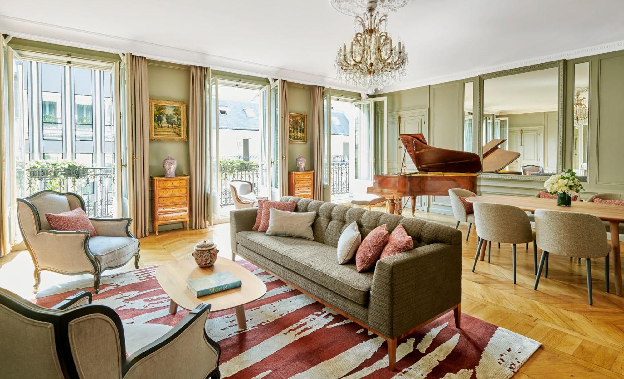 Hotel Lancaster Paris Champs-Elysees Rum bild