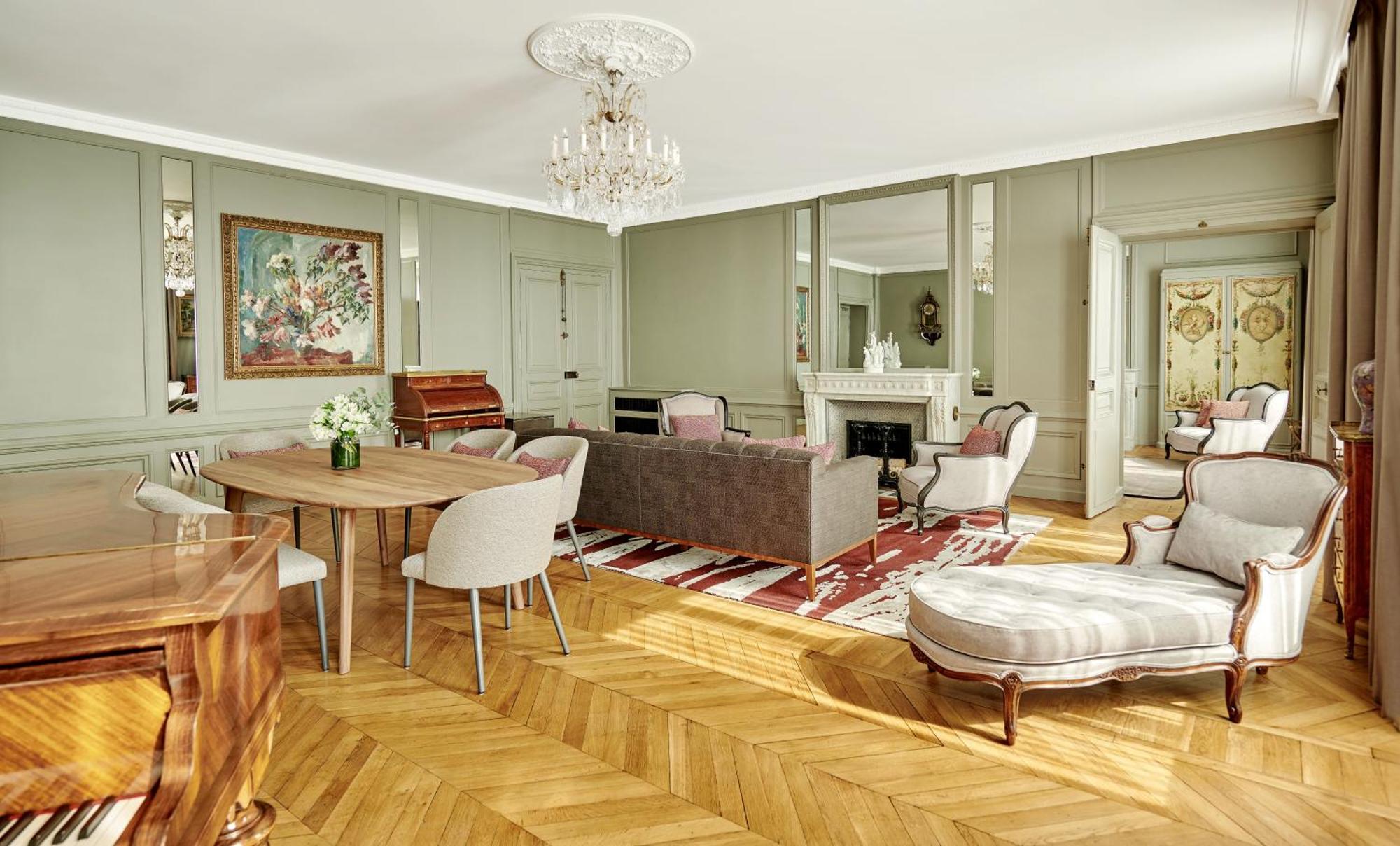 Hotel Lancaster Paris Champs-Elysees Rum bild